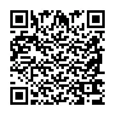 Código QR para número de teléfono +2698763669