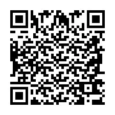 電話番号のQRコード +2698763678
