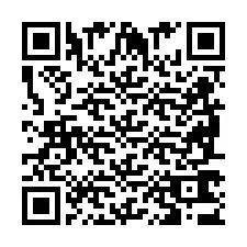 QR код за телефонен номер +2698763692