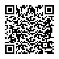 QR код за телефонен номер +2698763756