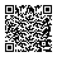 QR-code voor telefoonnummer +2698763769