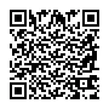 Código QR para número de teléfono +2698763805