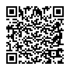 QR Code สำหรับหมายเลขโทรศัพท์ +2698763809