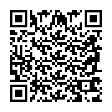 QR Code สำหรับหมายเลขโทรศัพท์ +2698763810