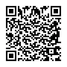 QR Code สำหรับหมายเลขโทรศัพท์ +2698763813