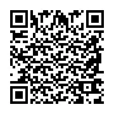 QR Code สำหรับหมายเลขโทรศัพท์ +2698763839