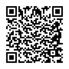 QR Code สำหรับหมายเลขโทรศัพท์ +2698763873