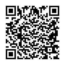 Código QR para número de teléfono +2698763877