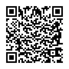 QR-Code für Telefonnummer +2698763882