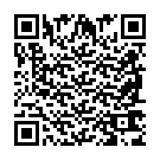 QR код за телефонен номер +2698763899