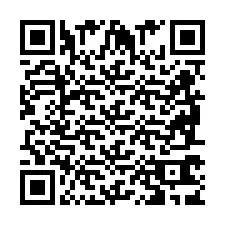 Código QR para número de telefone +2698763902