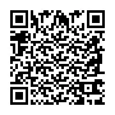 Código QR para número de telefone +2698763908