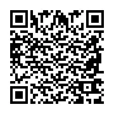 Código QR para número de teléfono +2698763937