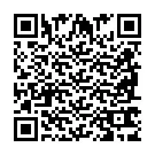 QR-code voor telefoonnummer +2698763946