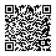 Código QR para número de teléfono +2698763949