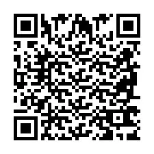 QR код за телефонен номер +2698763963