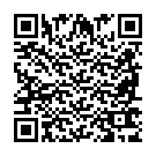 QR-code voor telefoonnummer +2698763967