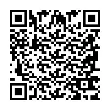 QR-code voor telefoonnummer +2698763976