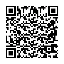 Código QR para número de telefone +2698763986