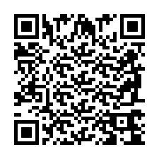 QR-код для номера телефона +2698764000