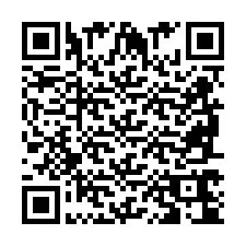 Código QR para número de teléfono +2698764043