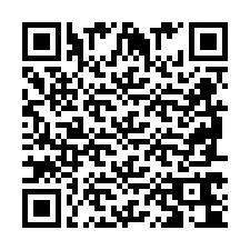 QR-Code für Telefonnummer +2698764048