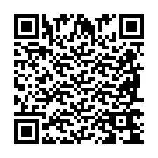 Código QR para número de telefone +2698764066