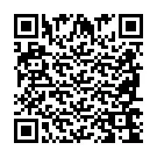 Código QR para número de teléfono +2698764073