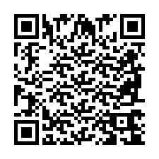 QR Code pour le numéro de téléphone +2698764103