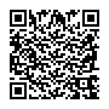 QR Code สำหรับหมายเลขโทรศัพท์ +2698764104