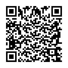 Código QR para número de teléfono +2698764120