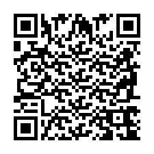 QR-код для номера телефона +2698764140