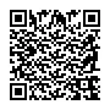 QR код за телефонен номер +2698764141