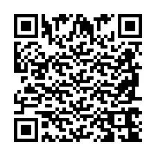 QR код за телефонен номер +2698764149