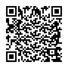 QR Code pour le numéro de téléphone +2698764326