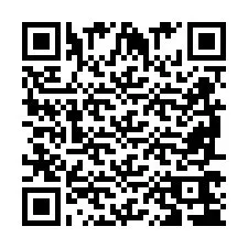 QR-code voor telefoonnummer +2698764327