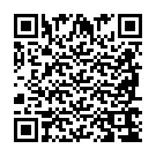 QR-Code für Telefonnummer +2698764366