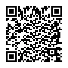 QR код за телефонен номер +2698764418