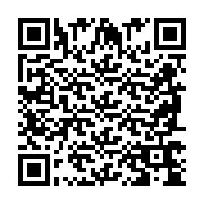 QR Code สำหรับหมายเลขโทรศัพท์ +2698764458