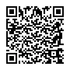 QR-Code für Telefonnummer +2698764505