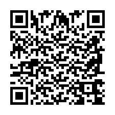 QR-code voor telefoonnummer +2698764519