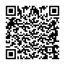 QR-code voor telefoonnummer +2698764526