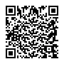 Código QR para número de telefone +2698764531