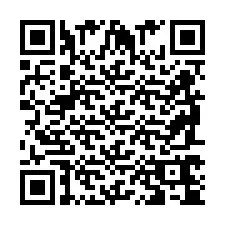 QR-код для номера телефона +2698764541