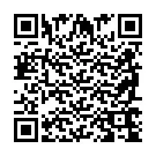 QR kód a telefonszámhoz +2698764561