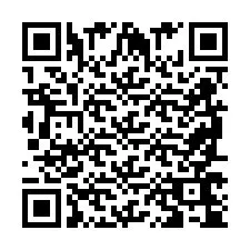 QR-Code für Telefonnummer +2698764579