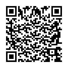 Código QR para número de teléfono +2698764605