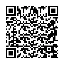 QR-код для номера телефона +2698764611