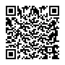 QR Code pour le numéro de téléphone +2698764615