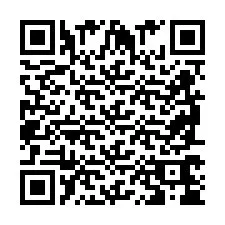 Código QR para número de teléfono +2698764619